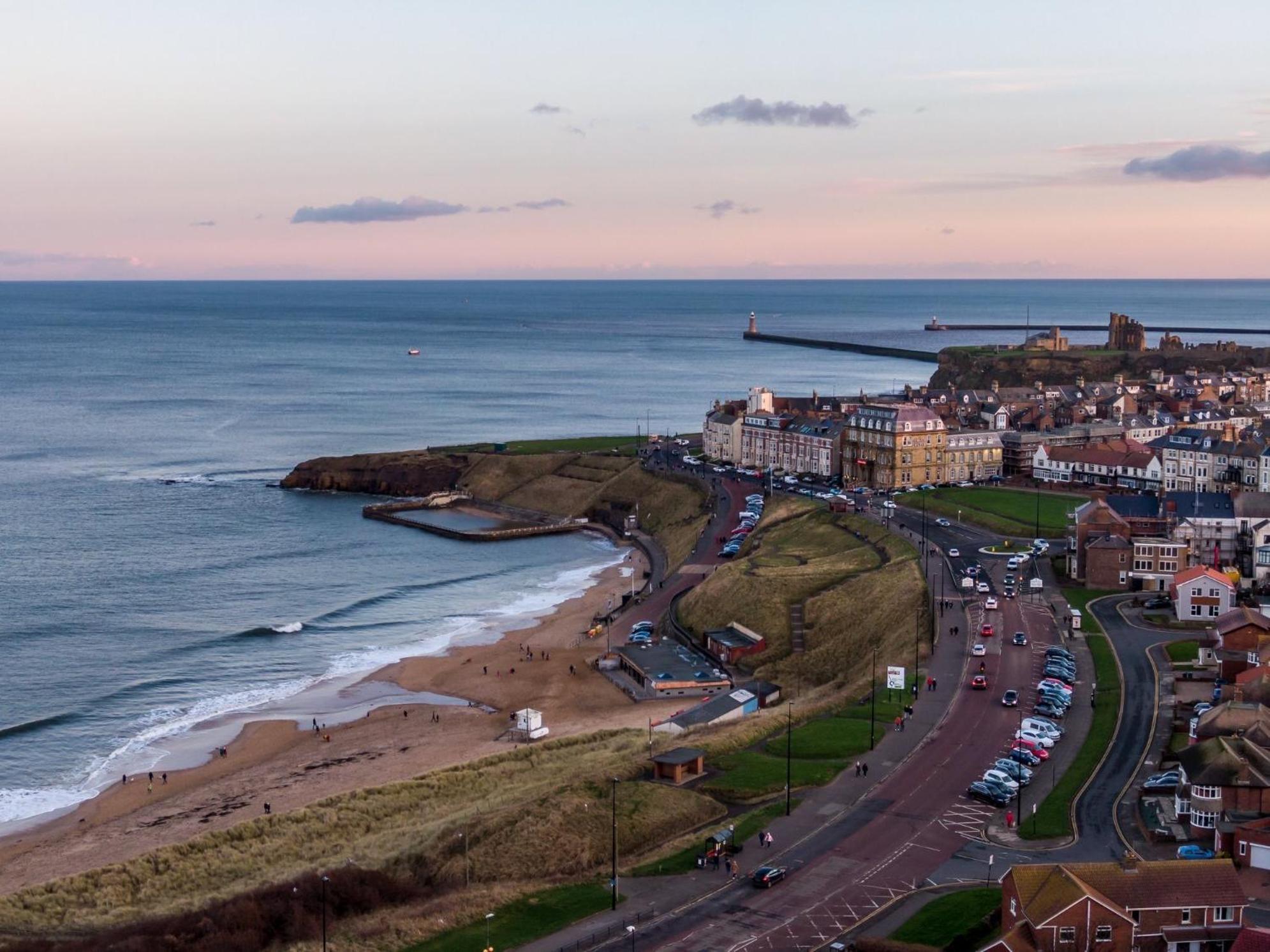 Longsands Beach Apartment 3 Tynemouth Free Onsite Parking Exterior photo